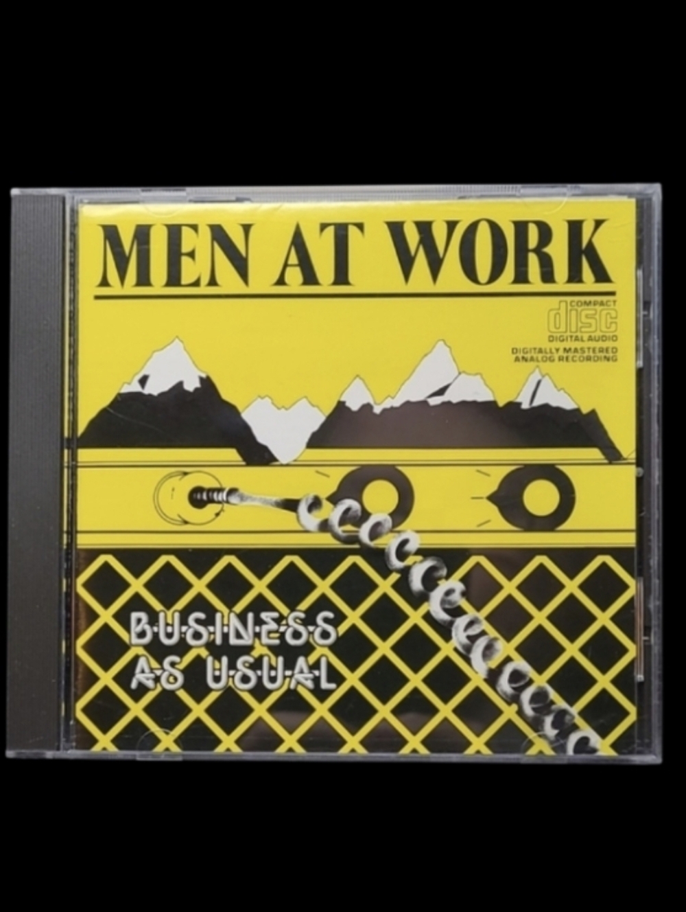 MUSIC CD       1982 "MEN AT WORK" BUSINESS AS USUAL
